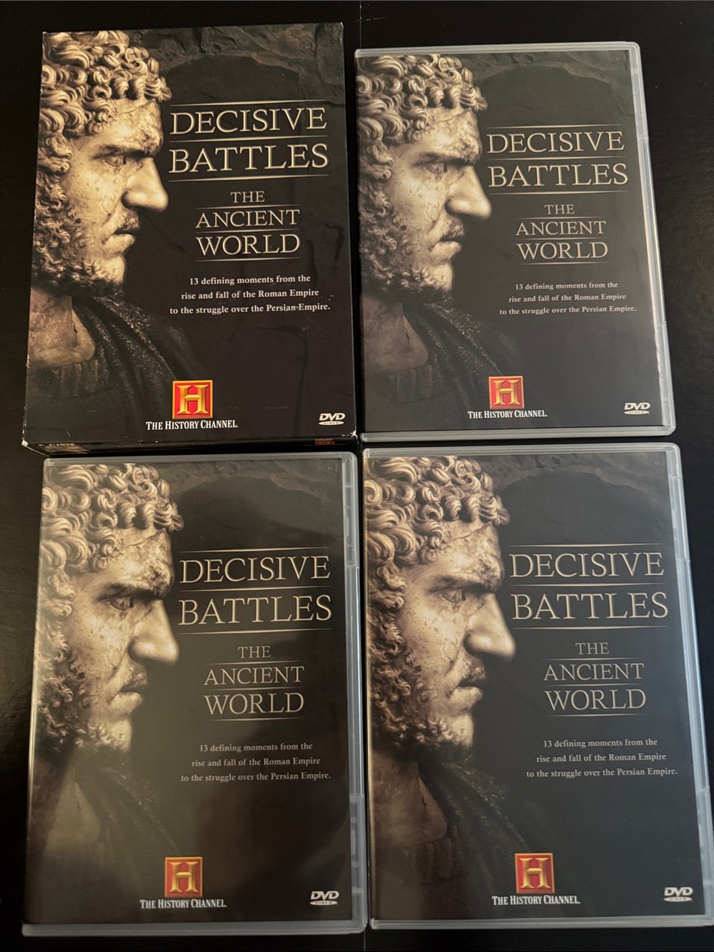 Decisive Battles: The Ancient World DVD 📀 full Set - History Channel - perfect ~
